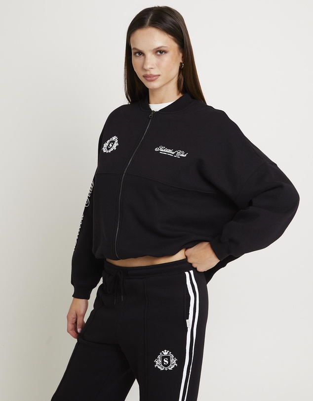Subtitled - Subtitled Wellness Club Bomber Jacket