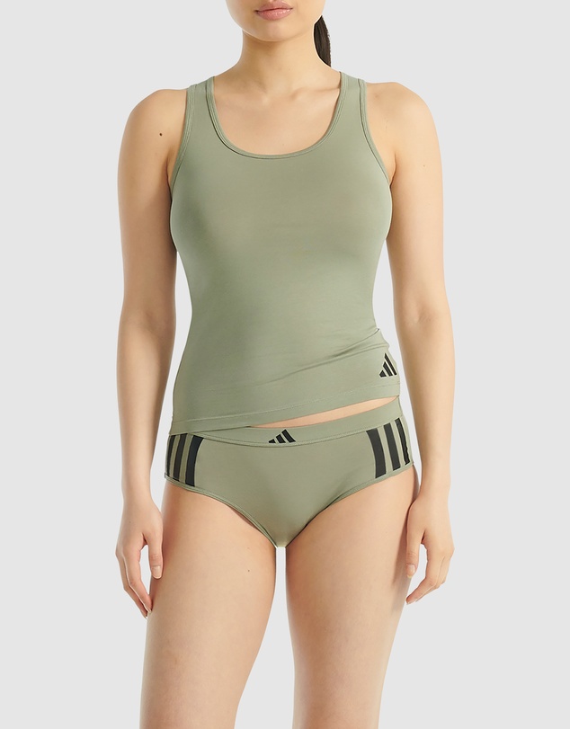 adidas Sportswear - Active Essentials Cotton 3 Stripes Hipster Brief