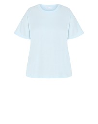 City Chic - Relaxed Crew Neck Tee