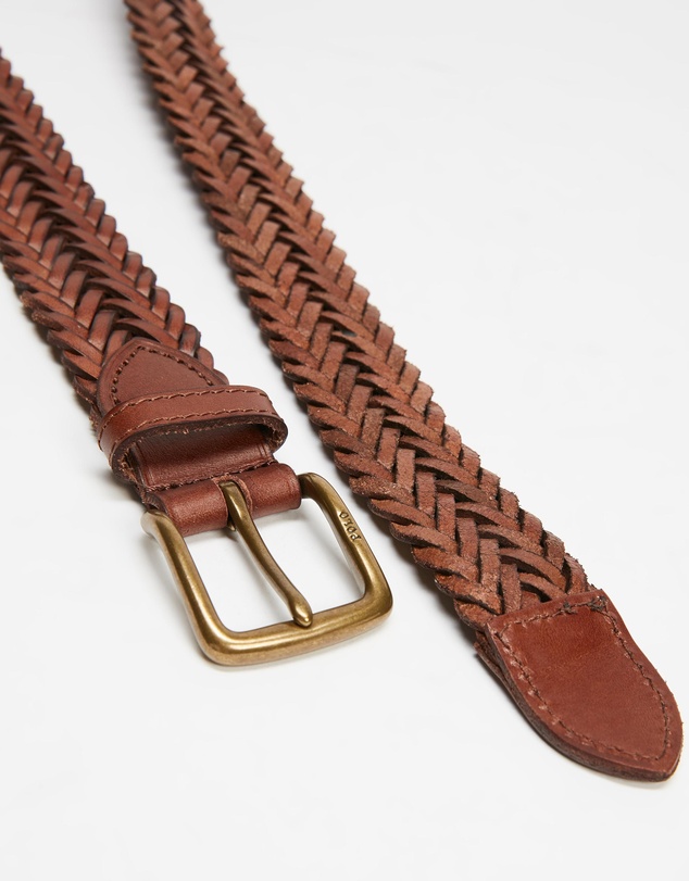 Polo Ralph Lauren - Braided Calfskin Belt