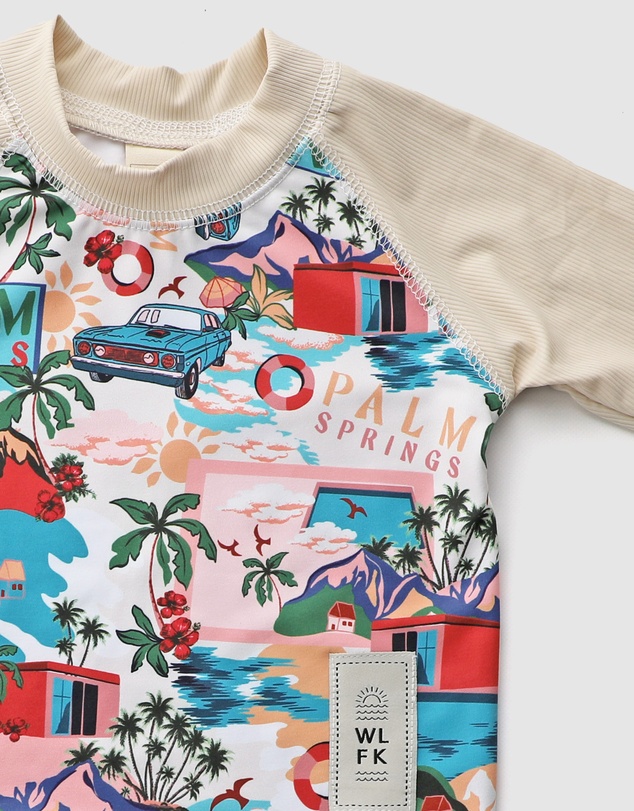 WITH LOVE FOR KIDS - Swim Long Sleeve Rashie Set - Babies - Kids