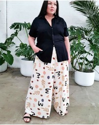 Hope & Harvest - Palazzo Wide Leg Pants