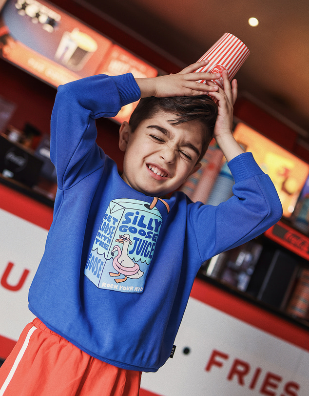 Rock Your Kid - Billy Sweater in Cobalt Blue