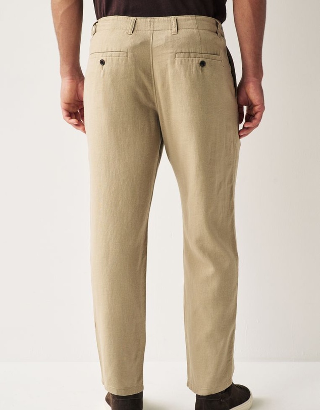 NEXT - Linen Blend Drawstring Trousers