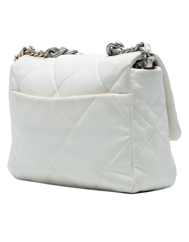Pre-Loved by Azura Reborn - Pre-Loved Large Lambskin 19 Flap