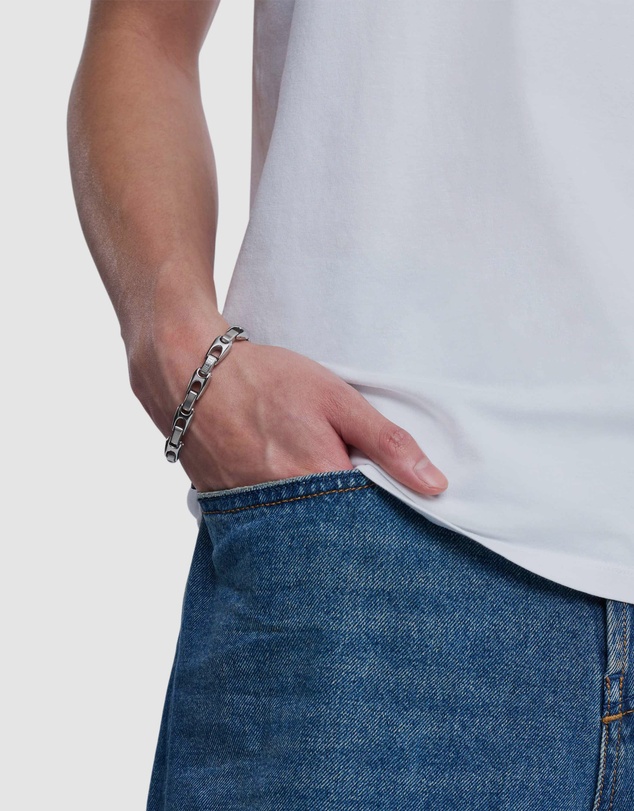 Diesel - Metamorph Silver-Tone Bracelet