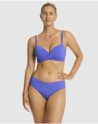 Sea Level Australia - Essentials Edit Cross Front Moulded Underwire Bra