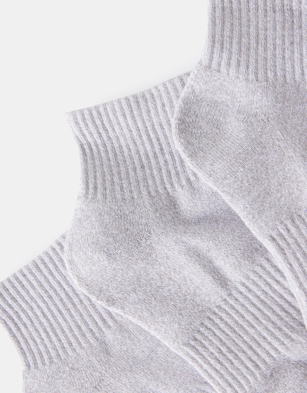 Cotton On Body Active - 3-Pack Body Quarter Crew Socks