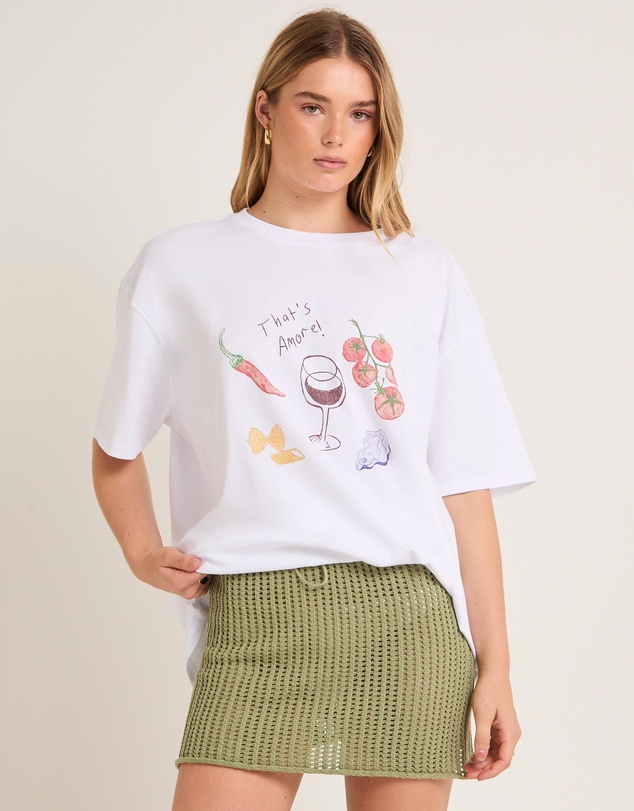 Subtitled - Amore Oversized T-Shirt
