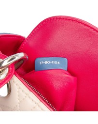 Pre-Loved by Azura Reborn - Pre-Loved Mini Tricolor Lambskin Cannage Lady Dior