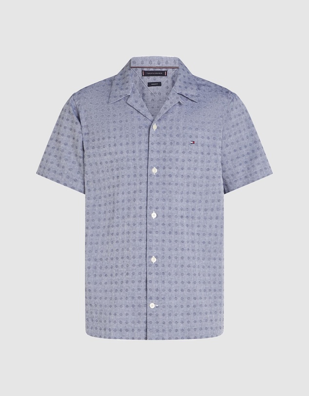 Tommy Hilfiger - Regular Fit Short Sleeve Dobby Shirt