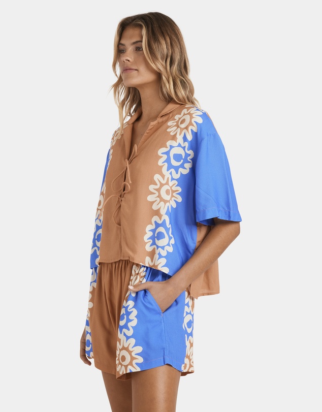 Billabong - Womens Trippin Dippin Short Sleeve Shirt