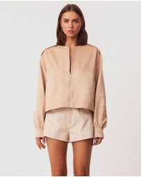 SNDYS - Bray Faux Suede Jacket
