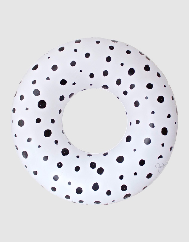 &Sunday - Bubbles White Inflatable Oversized Pool Tube