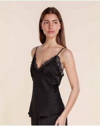 Gingerlilly - Heather Silky Satin Cami and Short Set
