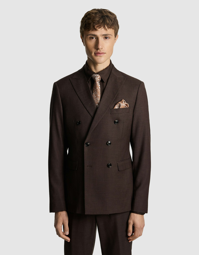 yd. - Luiji Double Breasted Suit Jacket