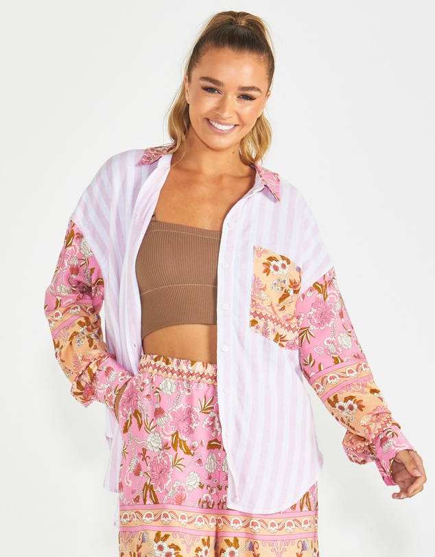 Sass - Chiara Spliced Shirt