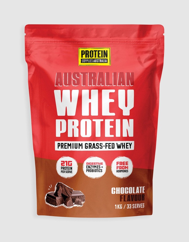 Protein Supplies Australia - Chocolate Australian Whey Protein - 1kg