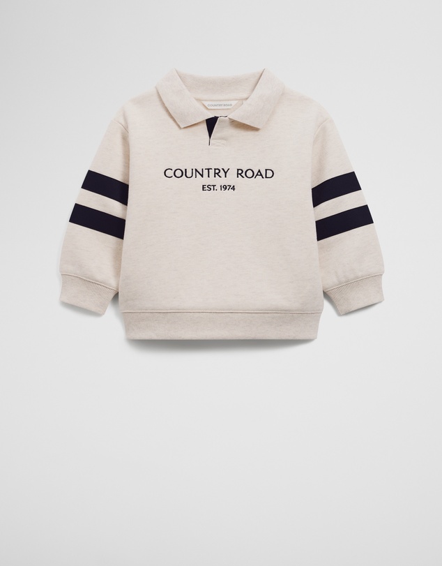 Country Road - Cr Collared Sweat