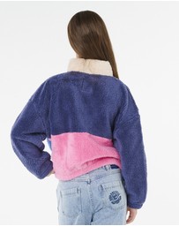 Rip Curl - Block Party Fleece Jacket - Teens