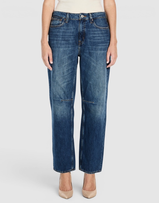 GUESS - Mid-Rise Barrel Fit Jeans