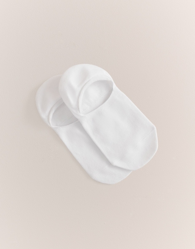Trenery - Invisible Sock in White