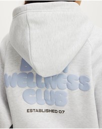 Cotton On Body Active - Plush Premium Graphic Raglan Hoodie