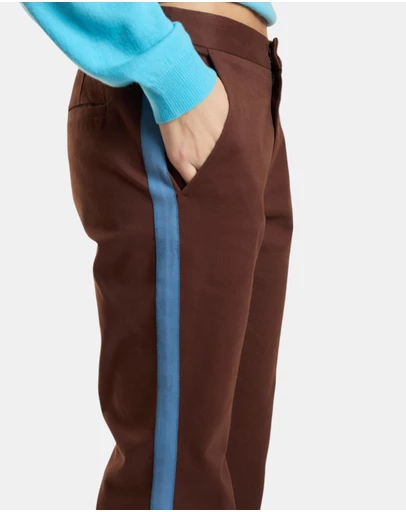 Cynthia Rowley - Cotton Cropped Flared Pants