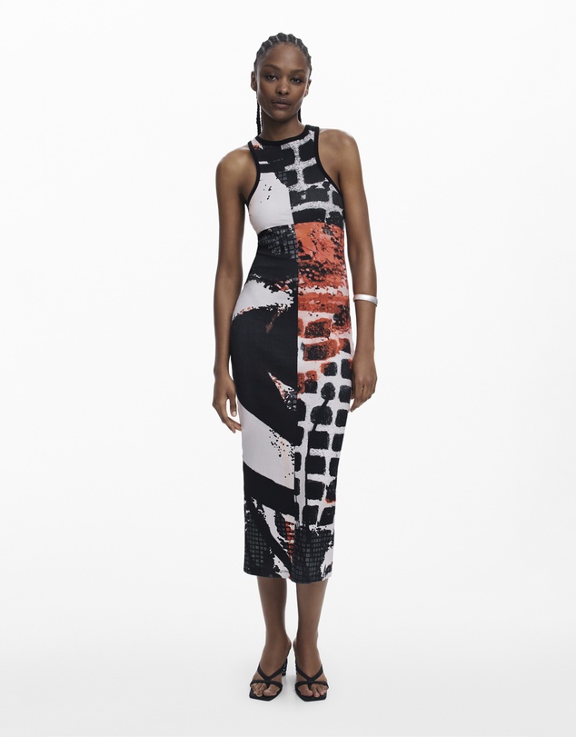 Desigual - Reversible print Dress
