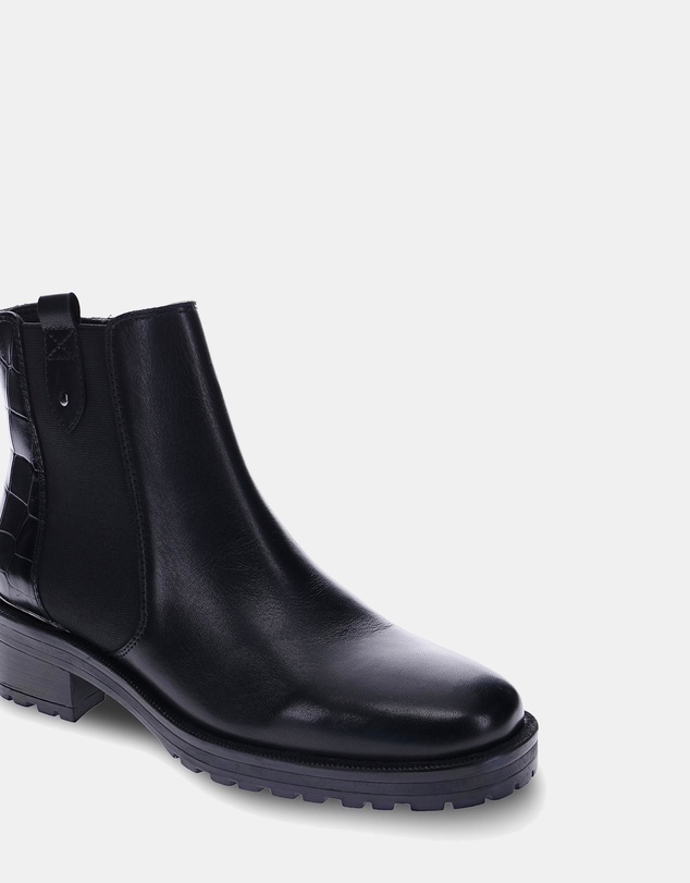 Mia Vita - Margot Zip Boot - Black