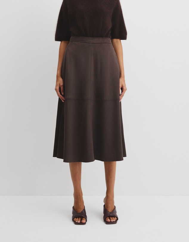 Country Road - Faux Suede Skirt
