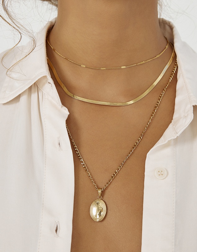 Arms Of Eve - Willa Gold Necklace