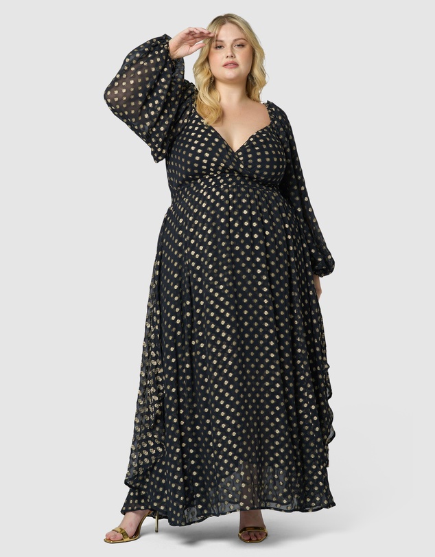 The Poetic Gypsy - Mystic Moonlight Maxi Dress