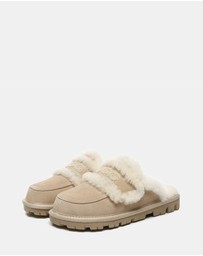 EVERAU - Australian Shepherd Ugg Rilee Cow Suede Upper House Shoes