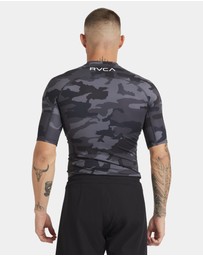 RVCA - Mens Sport Short Sleeve Rash Vest