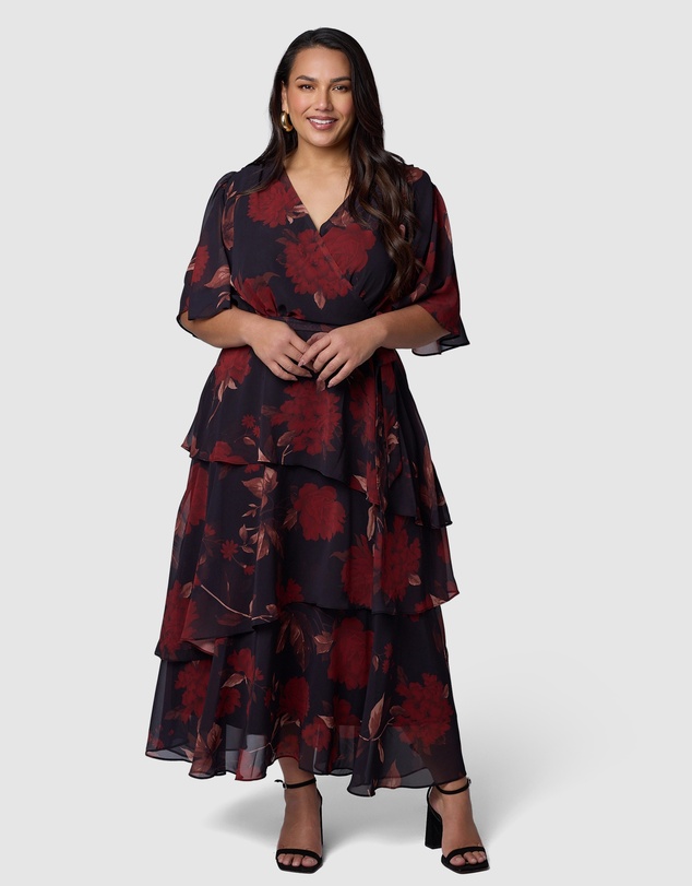 Pink Dusk by Curve Project - Hypnotic Maxi Dress