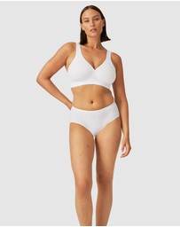 Naturana - Athleisure Cotton Padded Strap Wirefree Bra