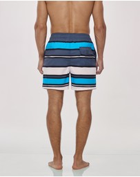 Vacancy Co - Bold Stripe Swim Short