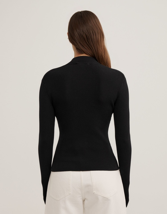 Witchery - Double Zip Knit Cardigan