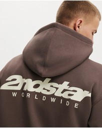 Cotton On - Box Fit Graphic Hoodie