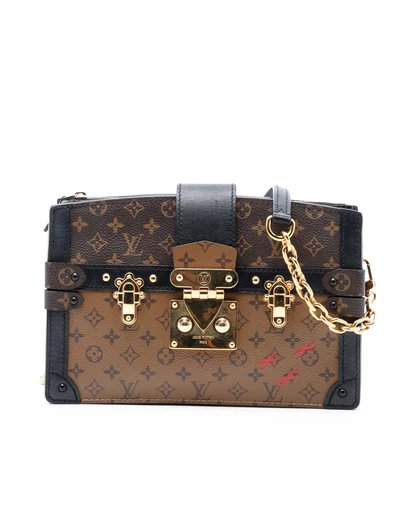 Pre-Loved by Azura Reborn - Pre-Loved Monogram Reverse Trunk Clutch