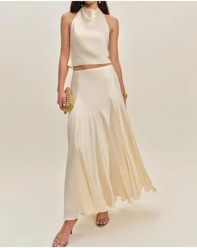 Reformation - Sera Silk Two Piece