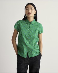 Seasalt - Seasalt Cornwall Green Rushmaker Shirt