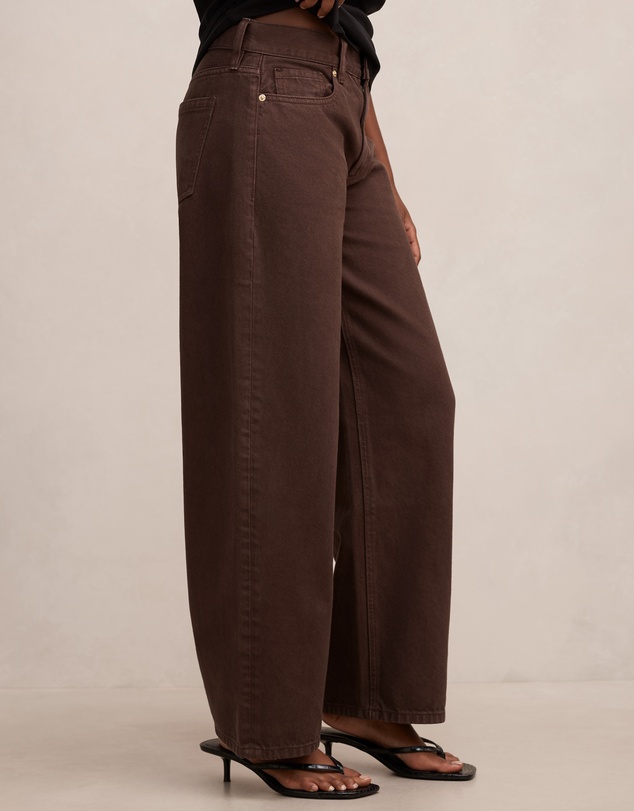 Forever New Petite - Emma Petite Mid Rise Barrel Jeans