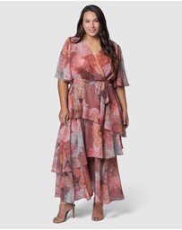 Pink Dusk by Curve Project - Hypnotic Maxi Dress