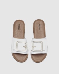 EVERAU - EverAU Ugg Bera Cow Leather Upper Sandals