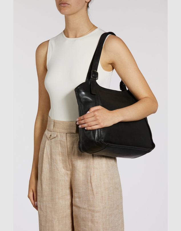 Evity - Maya Buckle Tote Bag