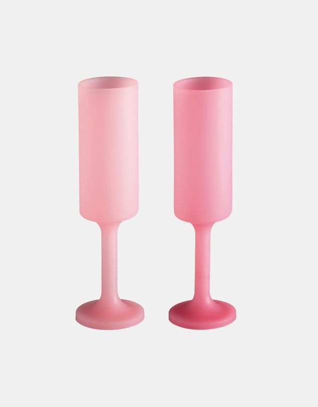 porter green - seff | silicone unbreakable champagne flutes