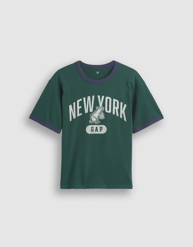 GAP - SS Ringer Graphic Tee - Kids-Teens