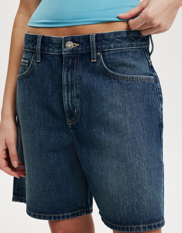 Cotton On - Relaxed Denim Shorts